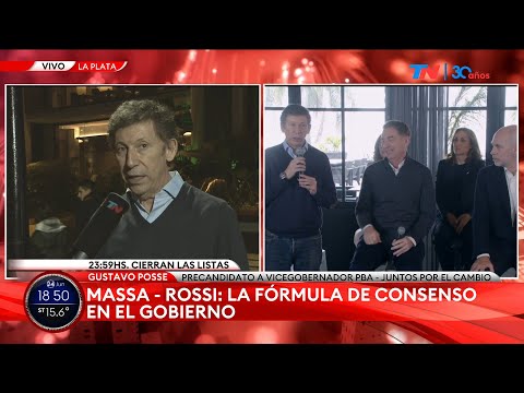 CIERRE DE LISTAS: Gustavo Posse acompañará a Santilli para la gobernación de Buenos Aires