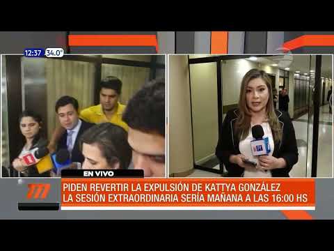 Piden revertir la expulsión de Kattya González