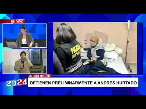 Andrés Hurtado: detienen preliminarmente a presentador de televisión en clínica local