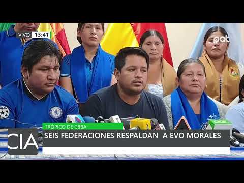 Respaldo a Evo Morales