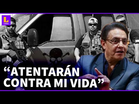 Fernando Villavicencio denunció amenazas de mafias políticas y del Cártel de Sinaloa