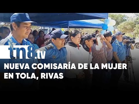 Nueva Comisaría de la Mujer en Tola en saludo al Día del Amor y la Amistad - Nicaragua