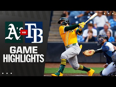 As vs. Rays Game Highlights (6/30/25) | MLB Highlights