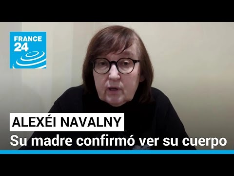 Madre de Alexéi Navalny pudo ver su cuerpo y denunció chantajes para aceptar un funeral secreto