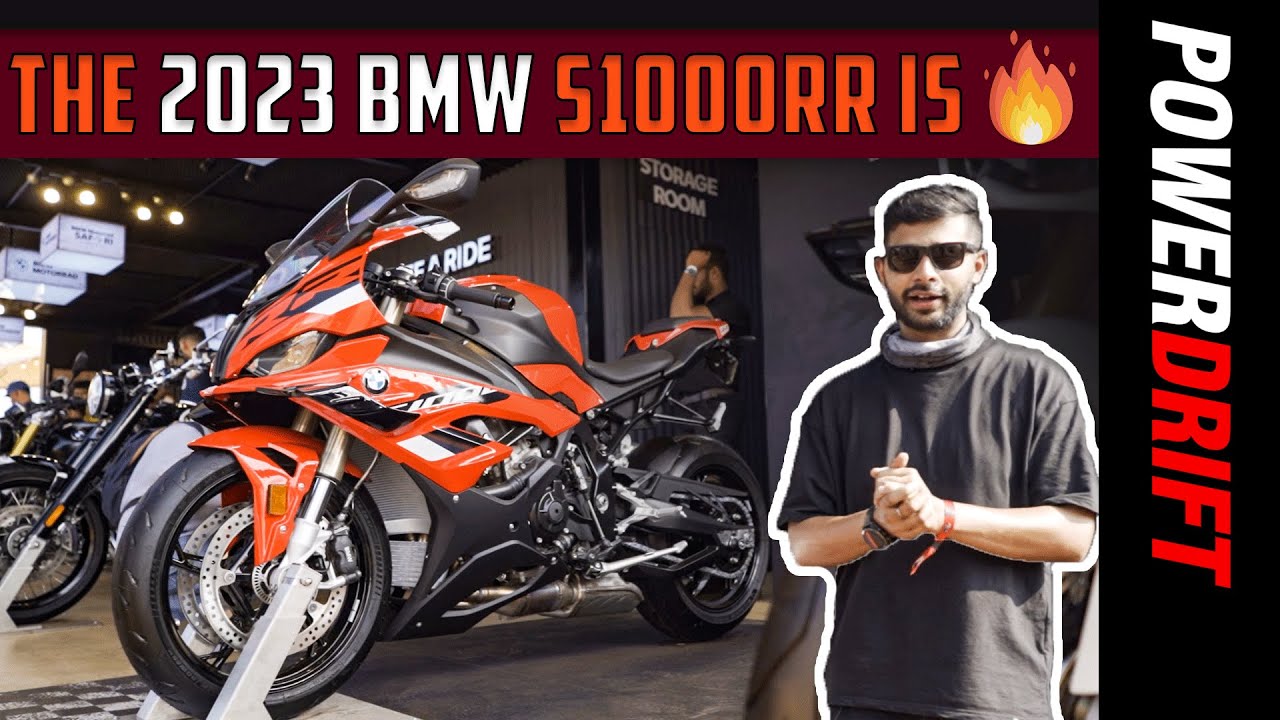 2023 BMW S1000RR | Walkaround At India Bike Week 2022 | PowerDrift