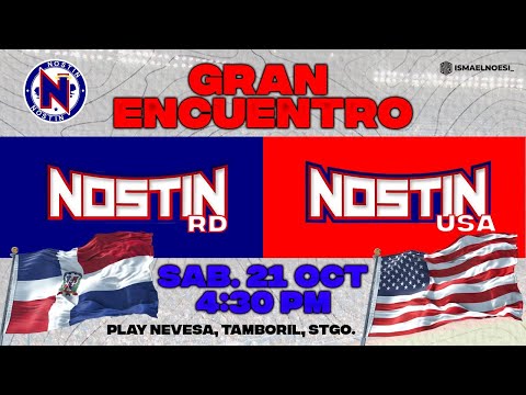 SOFTBALL INTERCAMBIO NOSTIN /RETRANSMISIÓN / NOSTIN RD VS NOSTIN USA / MP DEPORTES