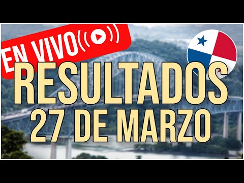 EN VIVO Loteria nacional de Panamá Miercoles 27 de Marzo 2024 Loteria nacional en vivo de hoy