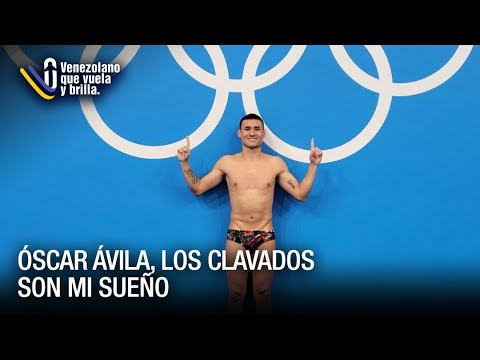 Óscar Ávila, clavadista olímpico venezolano: Competir es mi sueño - Venezolano que Vuela y Brilla