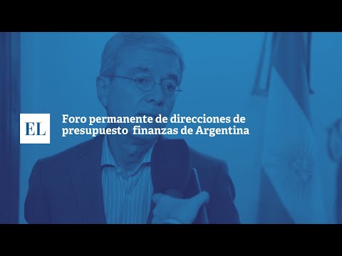 FORO PERMANENTE DE DIRECCIONES DE PRESUPUESTO Y FINANZAS DE ARGENTINA