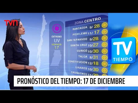 Pronóstico del tiempo: Viernes 17 de diciembre | TV Tiempo