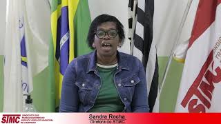 Sandra Rocha, diretora do STMC, fala sobre o suporte do Sindicato aos servidores da Rede Mário Gatti