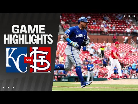 Royals vs. Cardinals Game 1 Highlights (7/10/24) | MLB Highlights