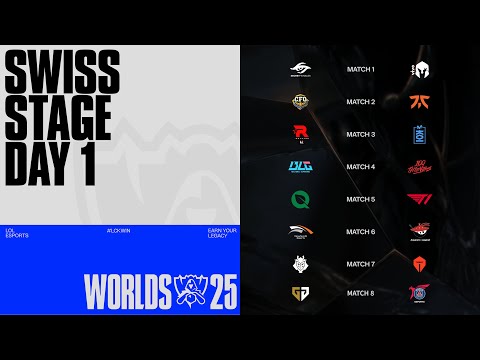 스위스 스테이지 Day 1 | 2025 월드 챔피언십