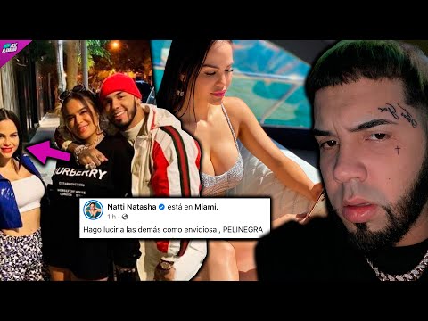 El propio Anuel AA y Natti Natasha evidenciaron su relación, Karol G alejada por confesión de Natti.