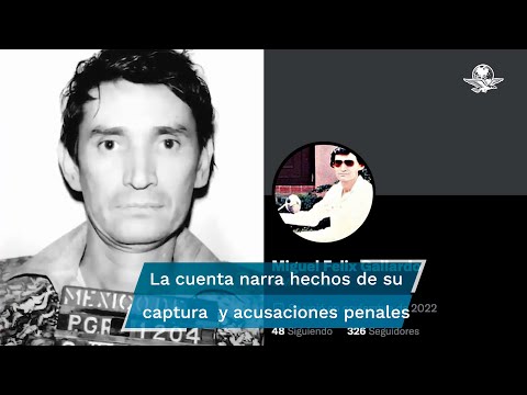 Miguel Ángel Félix Gallardo, “El Jefe de Jefes”, abre su cuenta de Twitter