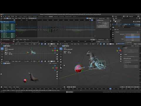 BenderT3D SealPlayingBall:Animationprogession