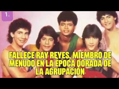Fallece Ray Reyes, miembro de Menudo en la época dorada de la agrupación