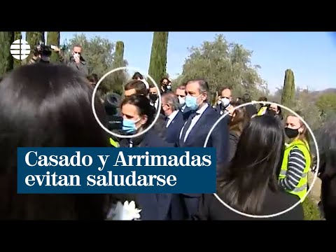 Casado y Arrimadas evitan saludarse en el homenaje a las víctimas del 11-M