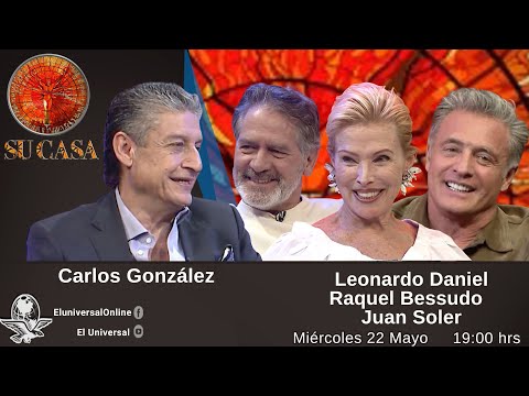 Talento, belleza y altruismo: Raquel Bessudo, Leonardo Daniel y Juan Soler en Su Casa