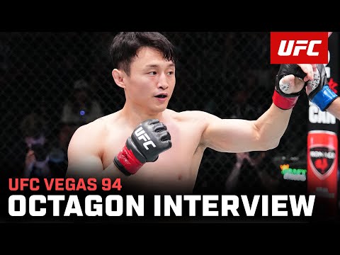 Dooho Choi Octagon Interview | UFC Vegas 94