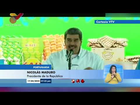 Maduro: “economía depende de nuestro esfuerzo” - El Noticiero emisión meridiana 18/04/24