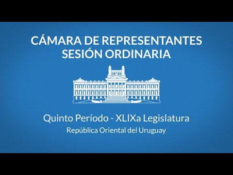 Cámara de  Representantes. Sesión ordinaria. Martes 16 de julio de 2024, hora 16:00.