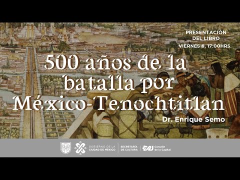 ?#EnVivo | Presentación de libro 500 años de la batalla por México-Tenochtitlan de Enrique Semo.