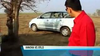 NDTV comparison video of Toyota Innova with Mahindra Xylo