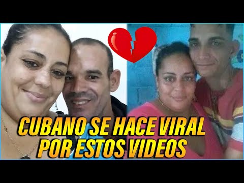 Cubano se hace viral después de ser rechazado por su pareja y dedicarle varios videos públicos.