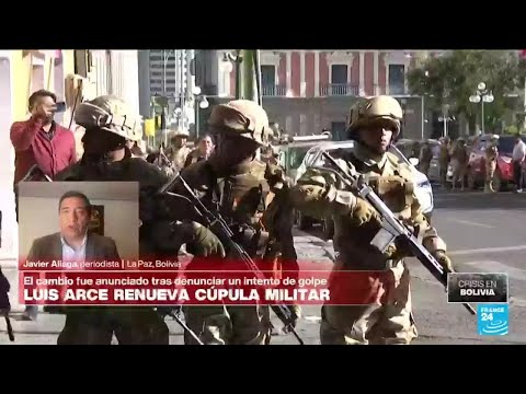Informe desde La Paz: cronología de un fugaz intento de golpe de Estado en Bolivia • FRANCE 24