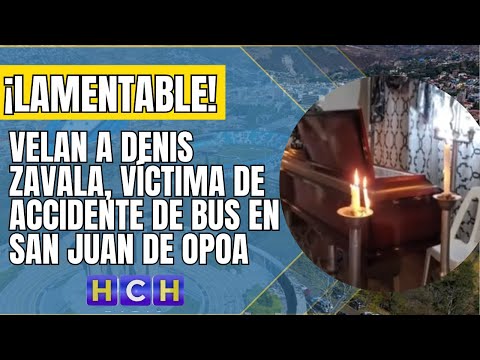 En Veracruz, Copán velan a Denis Zavala, víctima de accidente de bus en San Juan de Opoa