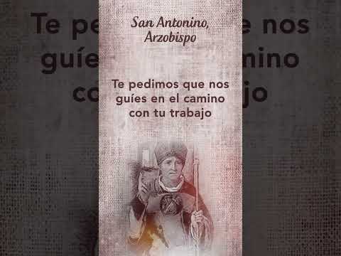 Oración a San Antonino Arzobispo #SantoDelDía  #TeleVID #Shorts