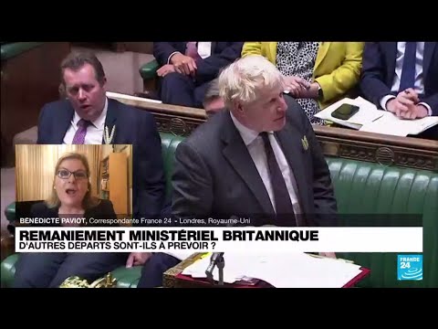 Gouvernement britannique : Boris Johnson renouvelle son équipe • FRANCE 24