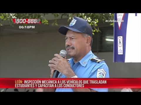 departamentos se garantizan inspección técnica y mecánica a transportes colectivos – Nicaragua