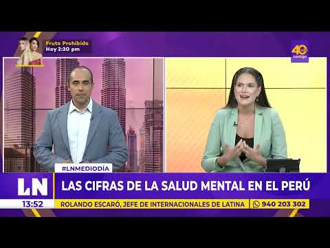 Las cifras de salud mental en el Perú
