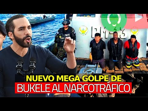? ¡BUKELE LO HIZO OTRA VEZ! Mega Operación Naval Destruye Red de Narcotráfico