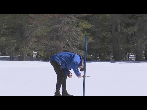 Officials discuss the latest snowfall in the Sierra Nevada