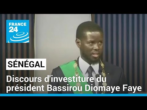 Sénégal : revivez le discours d'investiture du président Bassirou Diomaye Faye • FRANCE 24