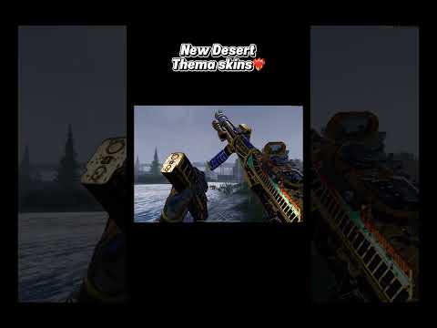 New Desert Thema skins❤️‍🔥　　　　#arenabreakout #アリブレ #アリーナブレイクアウト #arenabreakoutglobal