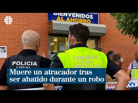 Muere un atracador tras ser abatido en el transcurso de un robo en un supermercado en Sevilla