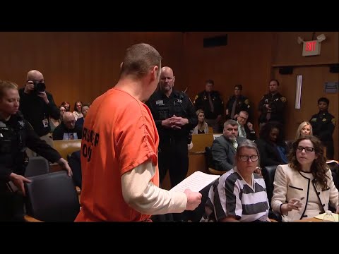 School shooter's father speaks in court at his sentencing hearing