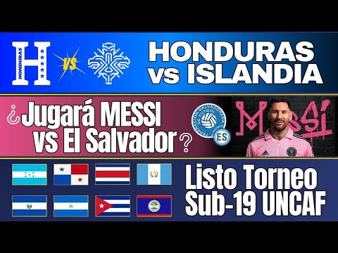 Dura derrota de Honduras | ¿Messi va a El Salvador? | Viene el Torneo Centroamericano