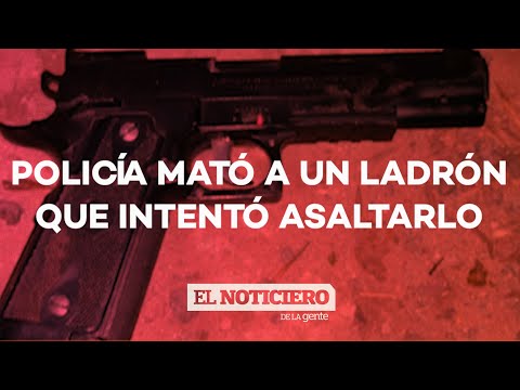 POLICÍA MATÓ a un LADRÓN que INTENTÓ ASALTARLO en González Catan - El Noti de la Gente