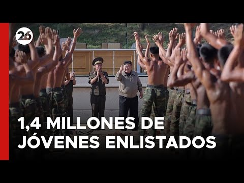 NORCOREA enlistó a 1,4 MILLONES DE JÓVENES a su EJÉRCITO ante la TENSA RELACIÓN CON COREA DEL SUR