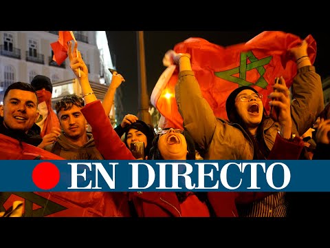 DIRECTO | Marruecos celebra la victoria entre fuertes medidas de seguridad en la Puerta del Sol