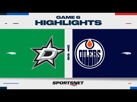 NHL Game 6 Highlights | Stars vs. Oilers - June 2, 2024