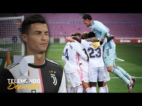 La reacción de Cristiano tras la victoria del Madrid en El Clásico: Siiii | Telemundo Deportes
