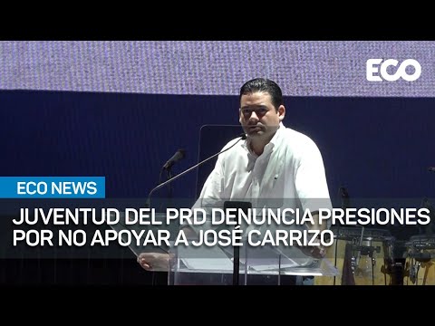 Campaña presidencial de Carrizo divide al PRD | #EcoNews