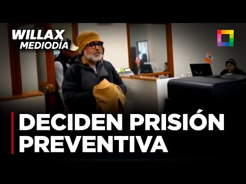 Willax Mediodía - SET 27 - HOY DECIDEN PEDIDO DE PRISIÓN PREVENTIVA | Willax