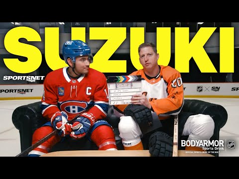 Nick Suzuki Shows Us His Toe Drag  | On The Couch With Colby